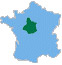 Map of Central Loire Valley