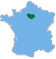 Map of Paris Ile de France