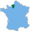 Map of Upper Normandy